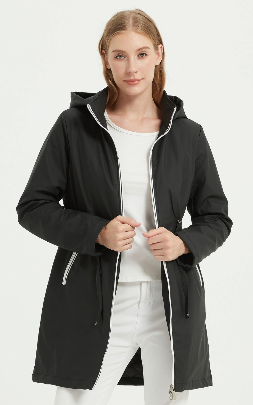 Parka imperméable Noir