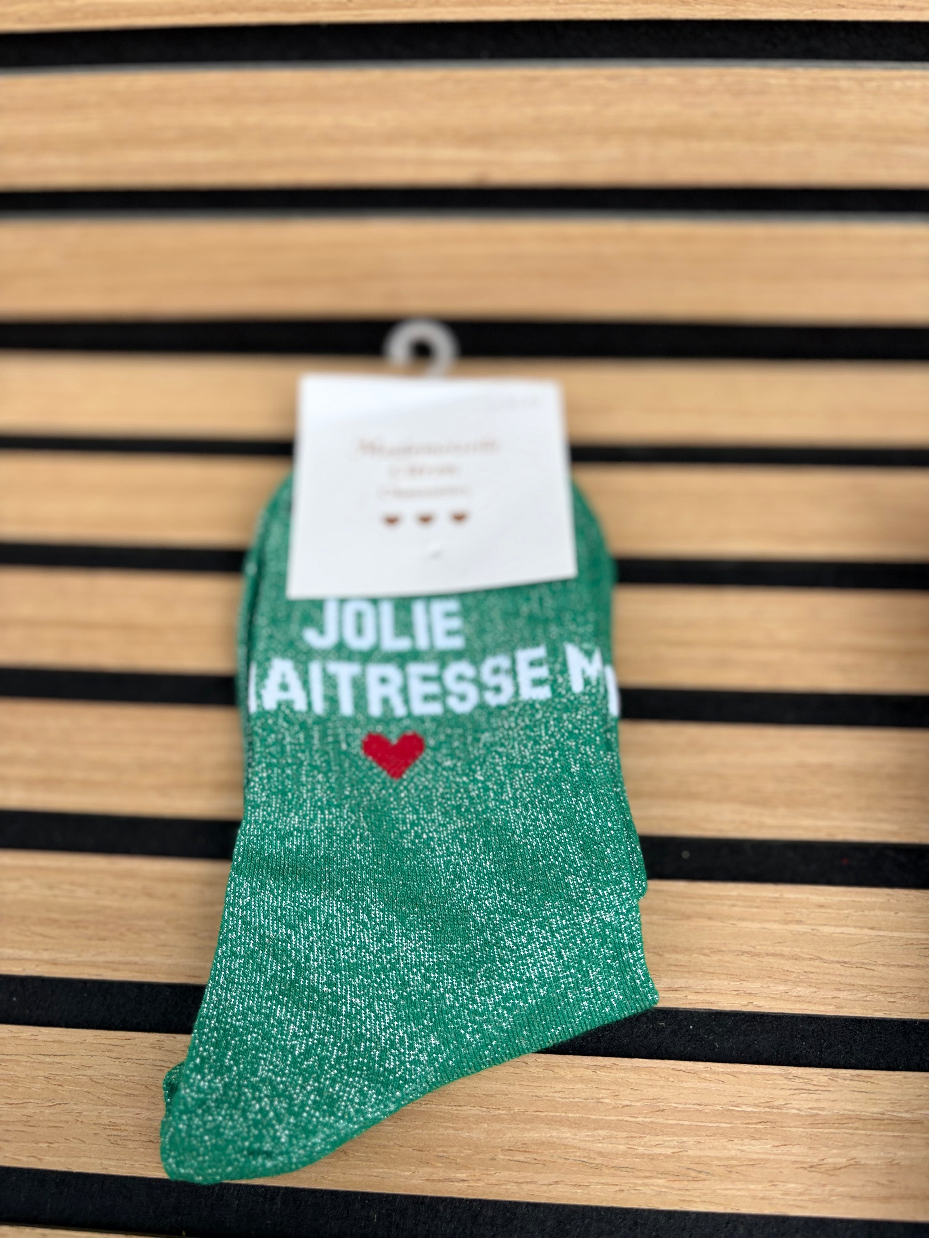 Chaussettes « Jolie maîtresse »
