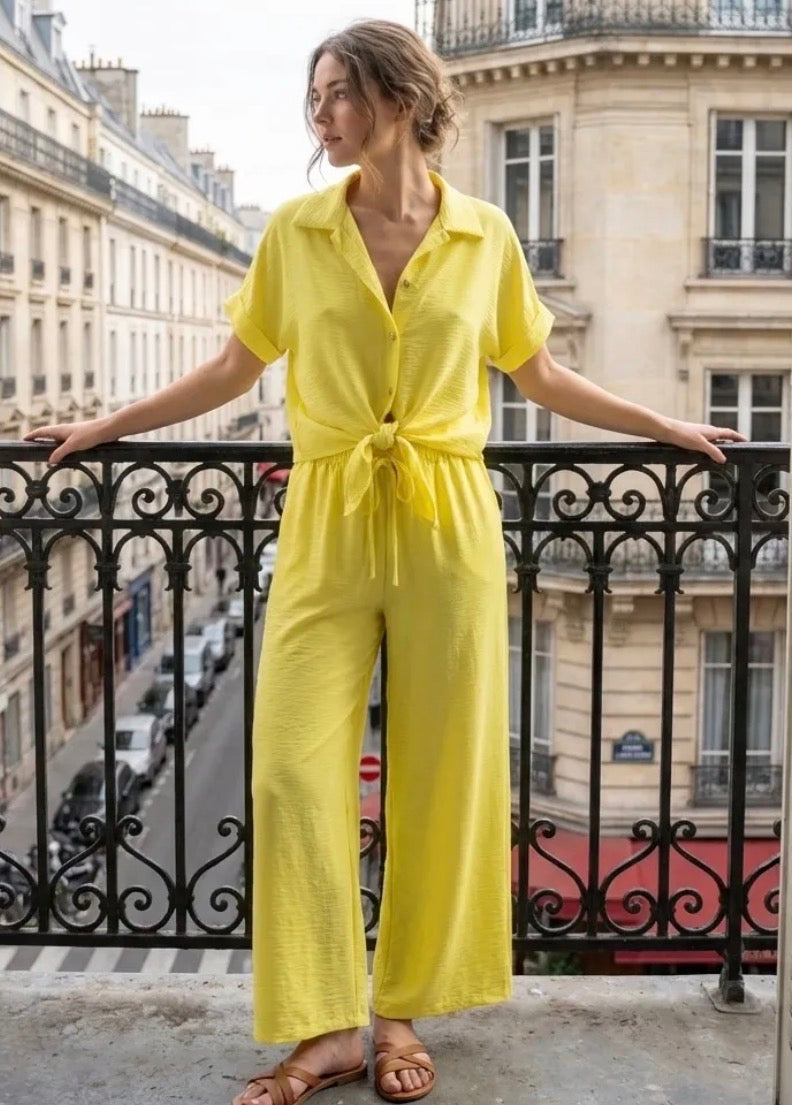 Ensemble (chemise + pantalon) 38-44