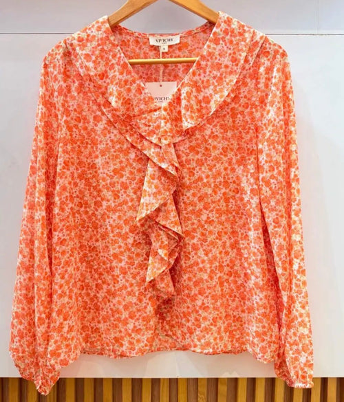 Blouse fleurie
