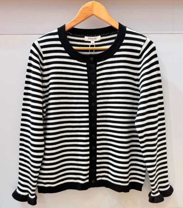 Gilet rayures