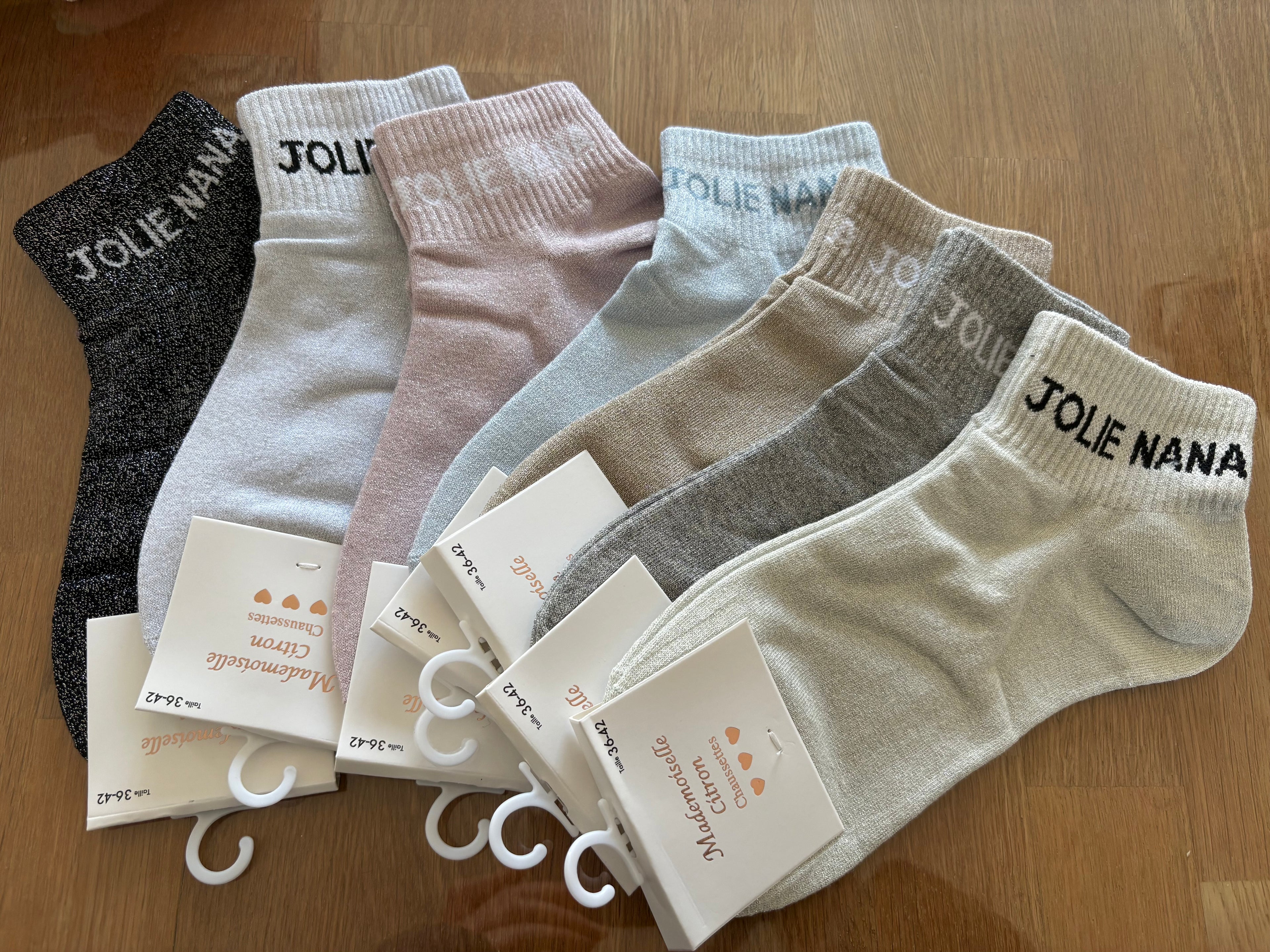 Chaussettes « jolie nana »