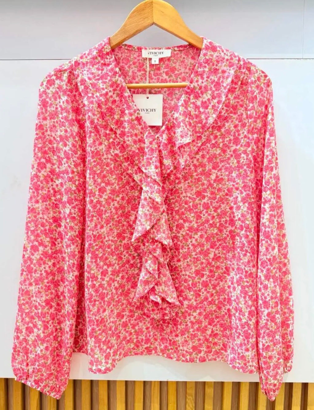Blouse fleurie