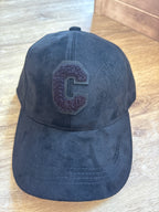 Casquette effet daim