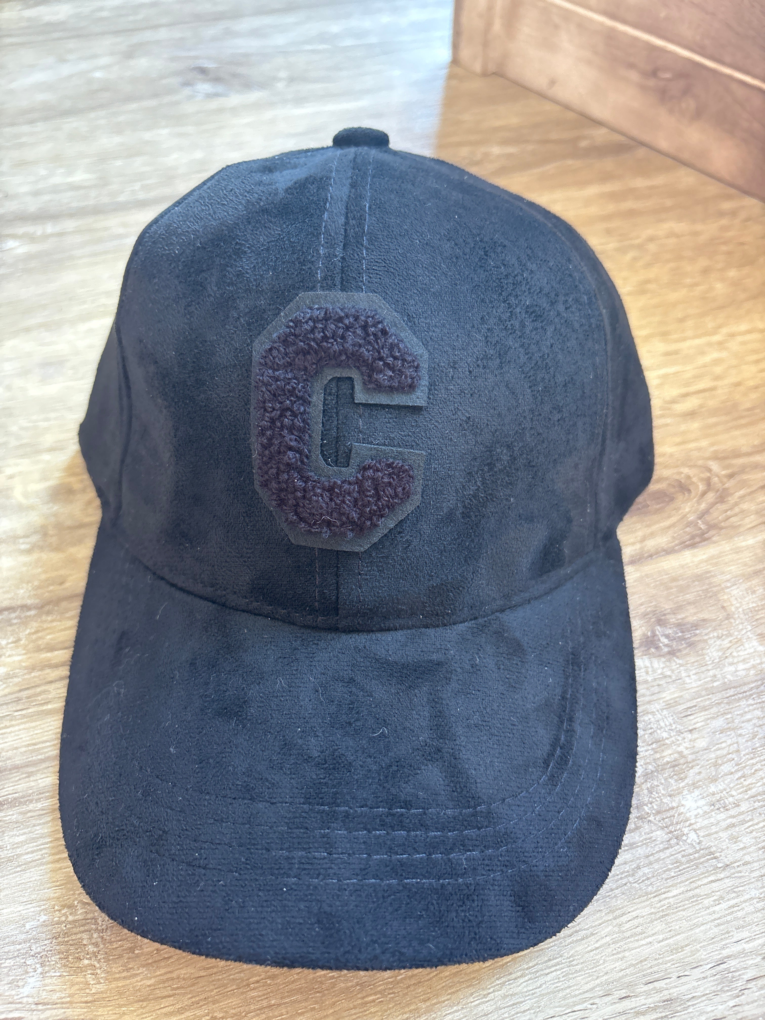 Casquette effet daim