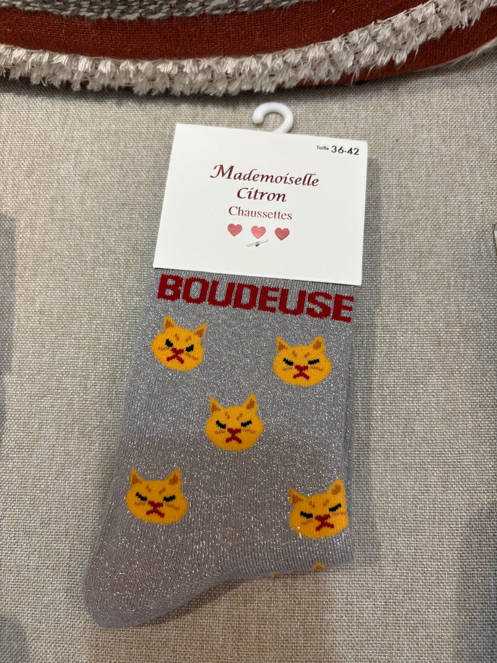 Chaussettes « Boudeuse »