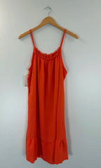 Robe mi-longue fluide