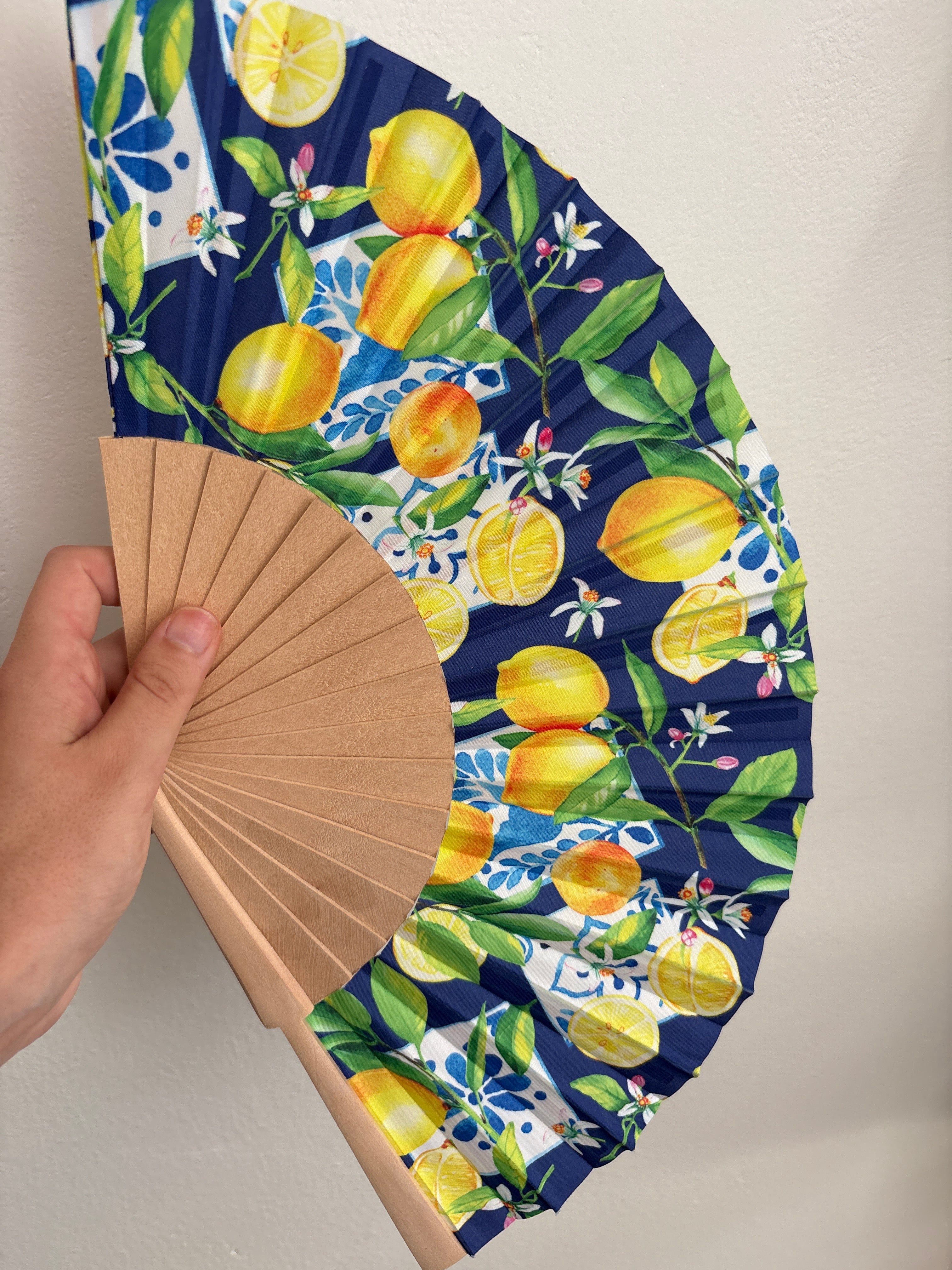 Éventail citron 🍋