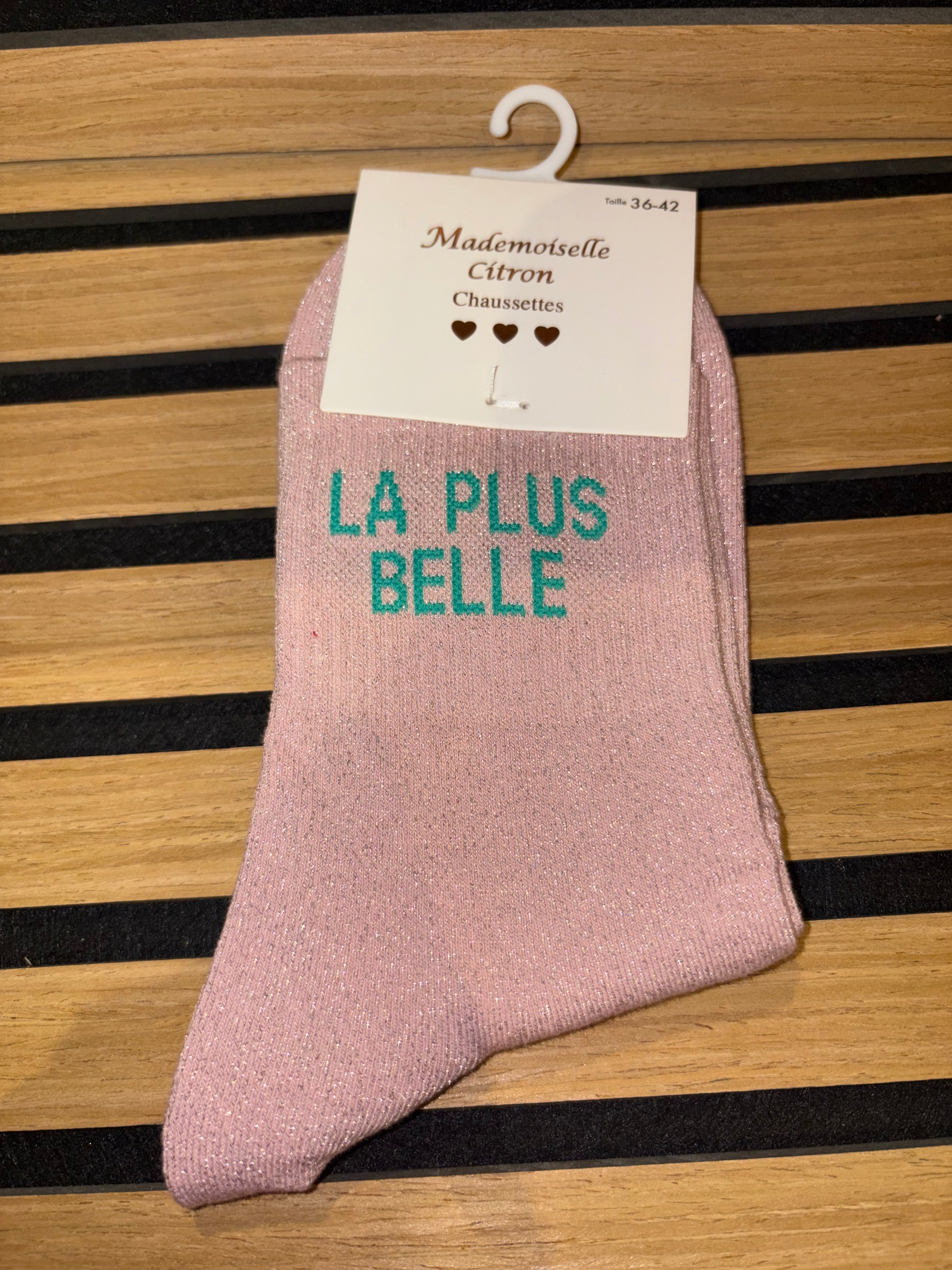 Chaussettes « La plus belle »