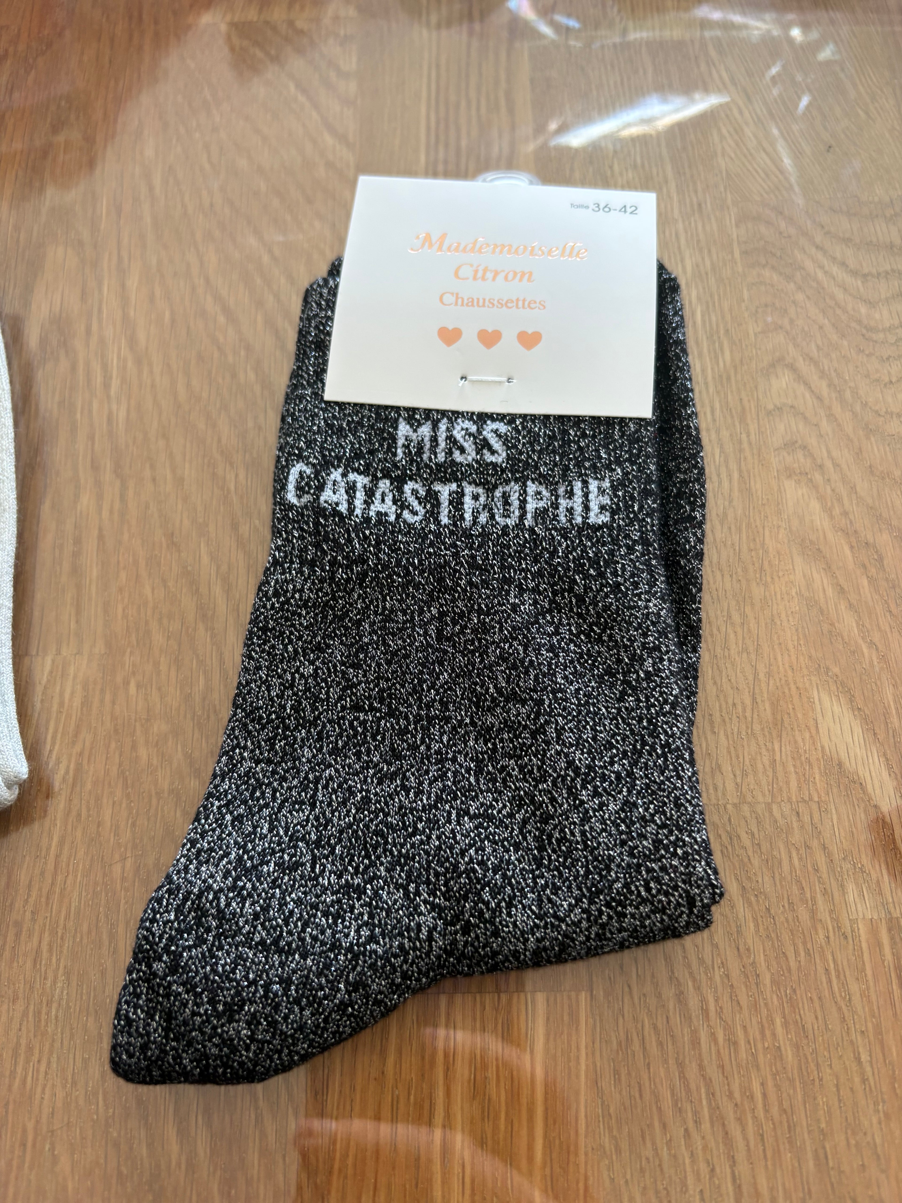 Chaussettes « Miss Catastrophe »