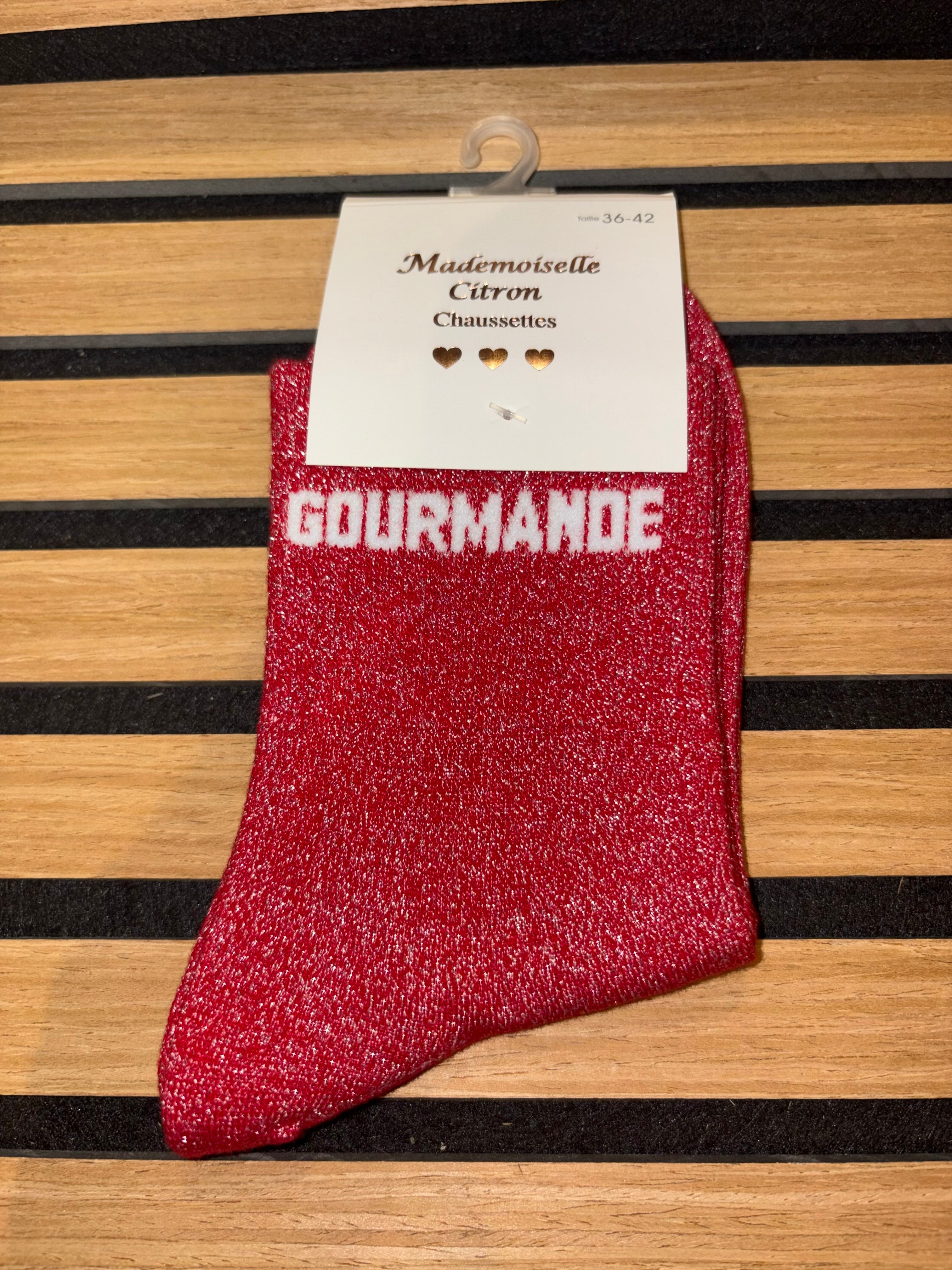 Chaussettes « Gourmande »