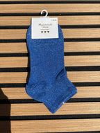 Chaussettes paillettes unies