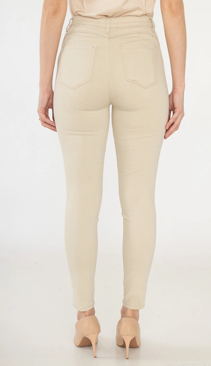 Pantalones push-up ajustados