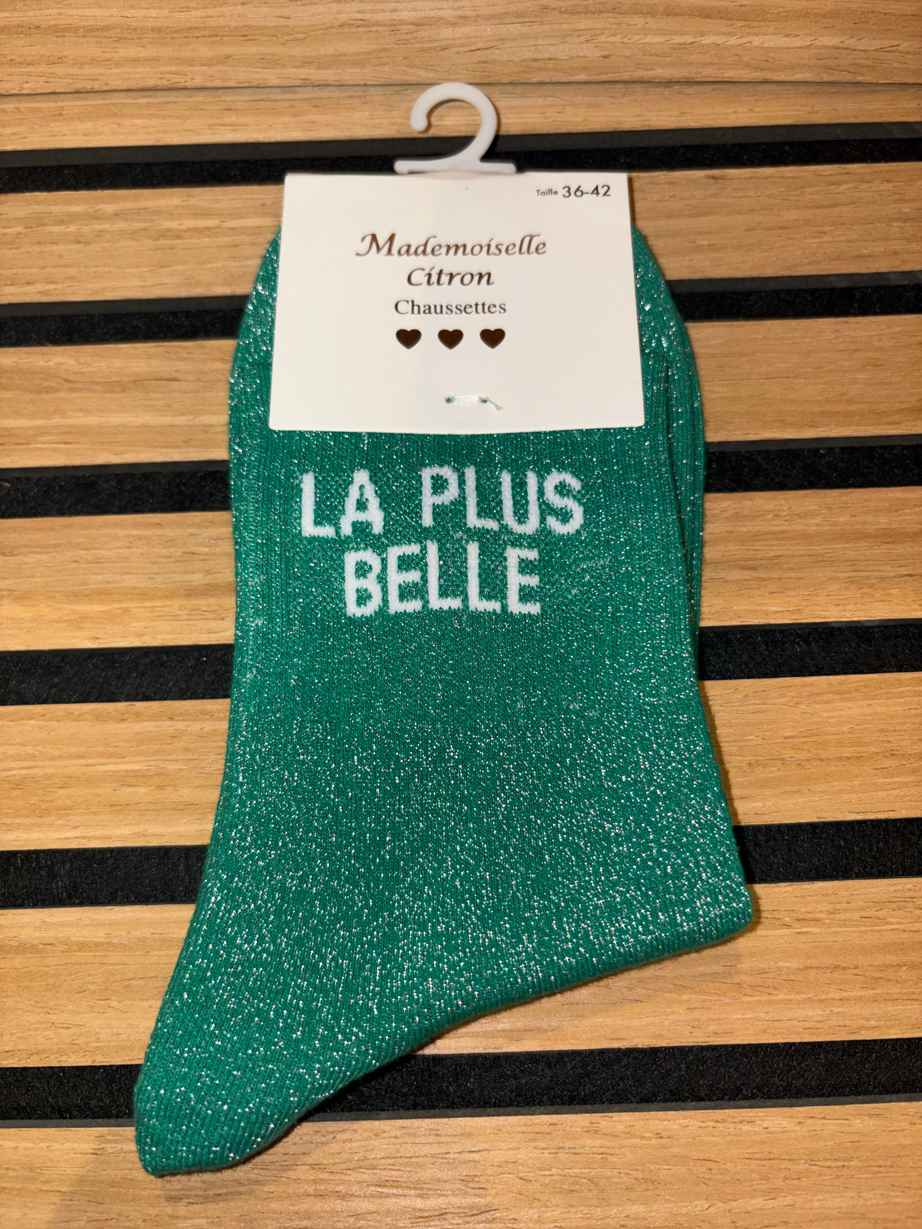 Chaussettes « La plus belle »