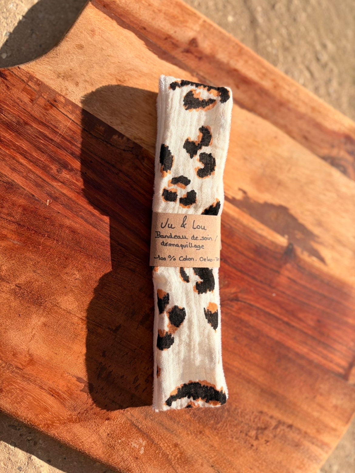 Bandeau soin/démaquillage