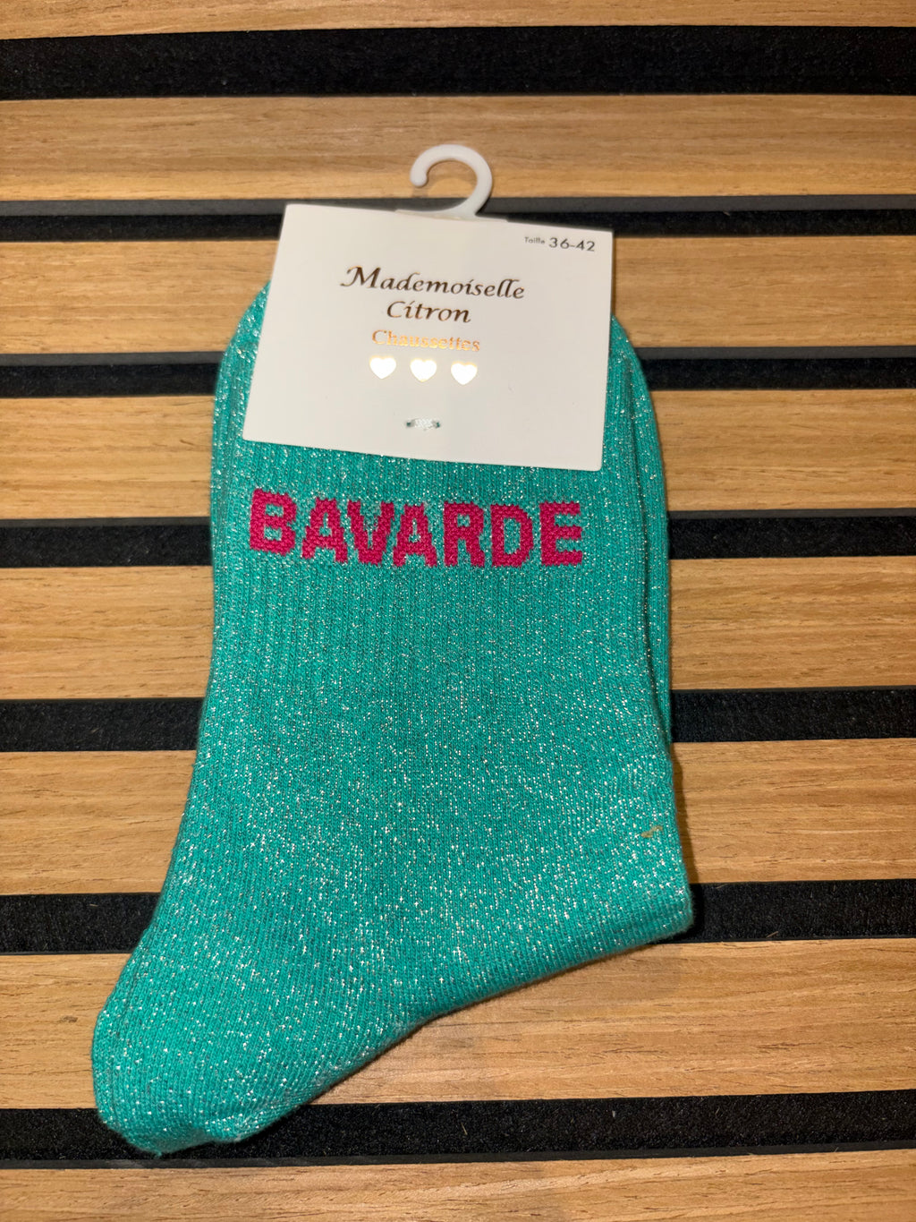 Chaussettes « Bavarde »