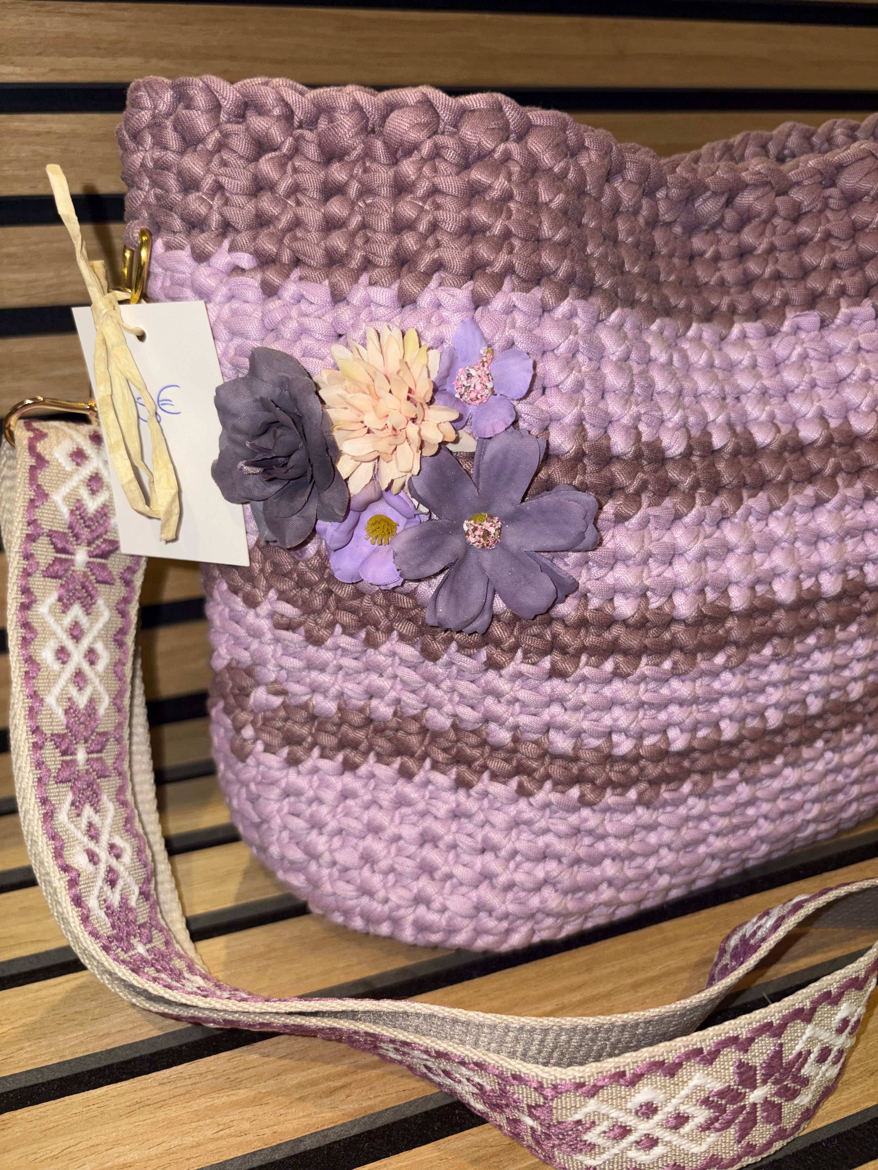 Sac fleuri