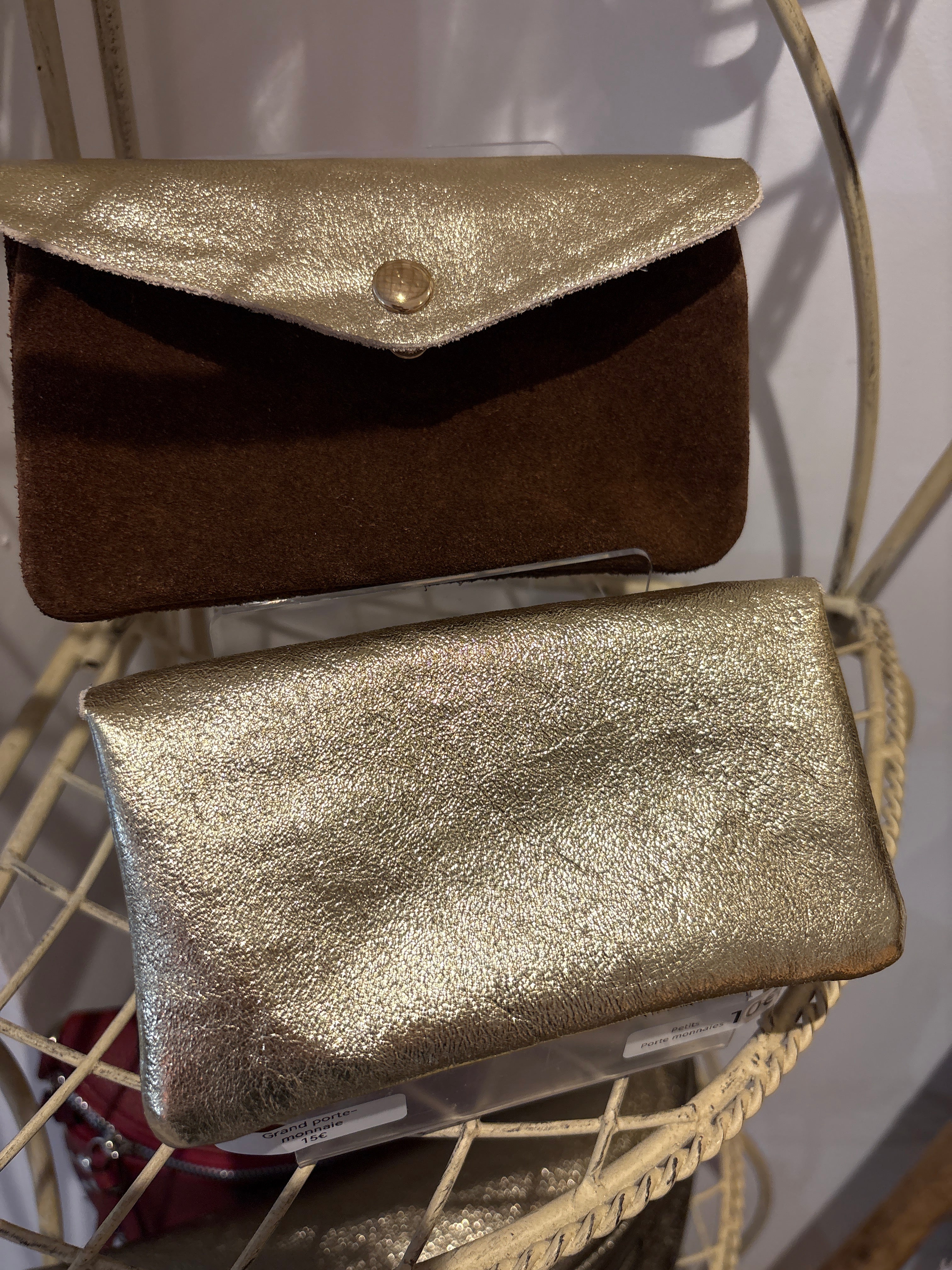 Grand porte-monnaie unie