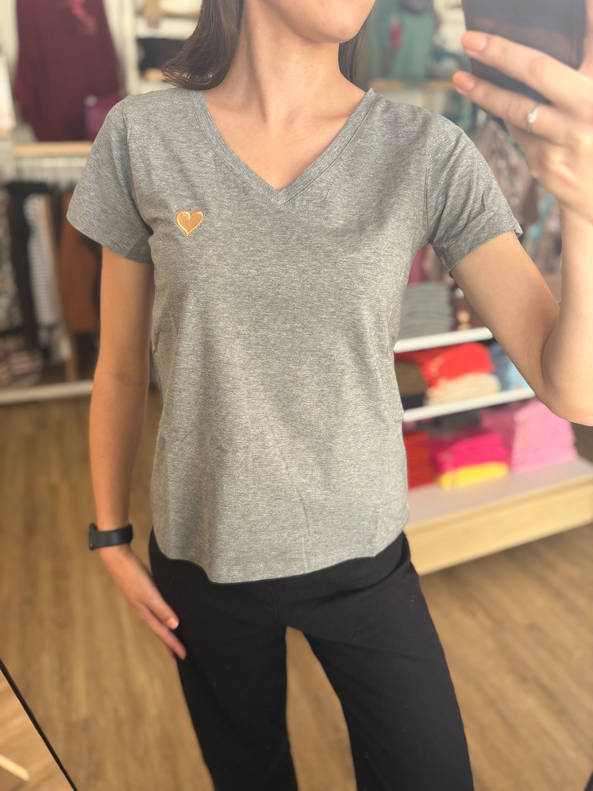 T-shirt cœur