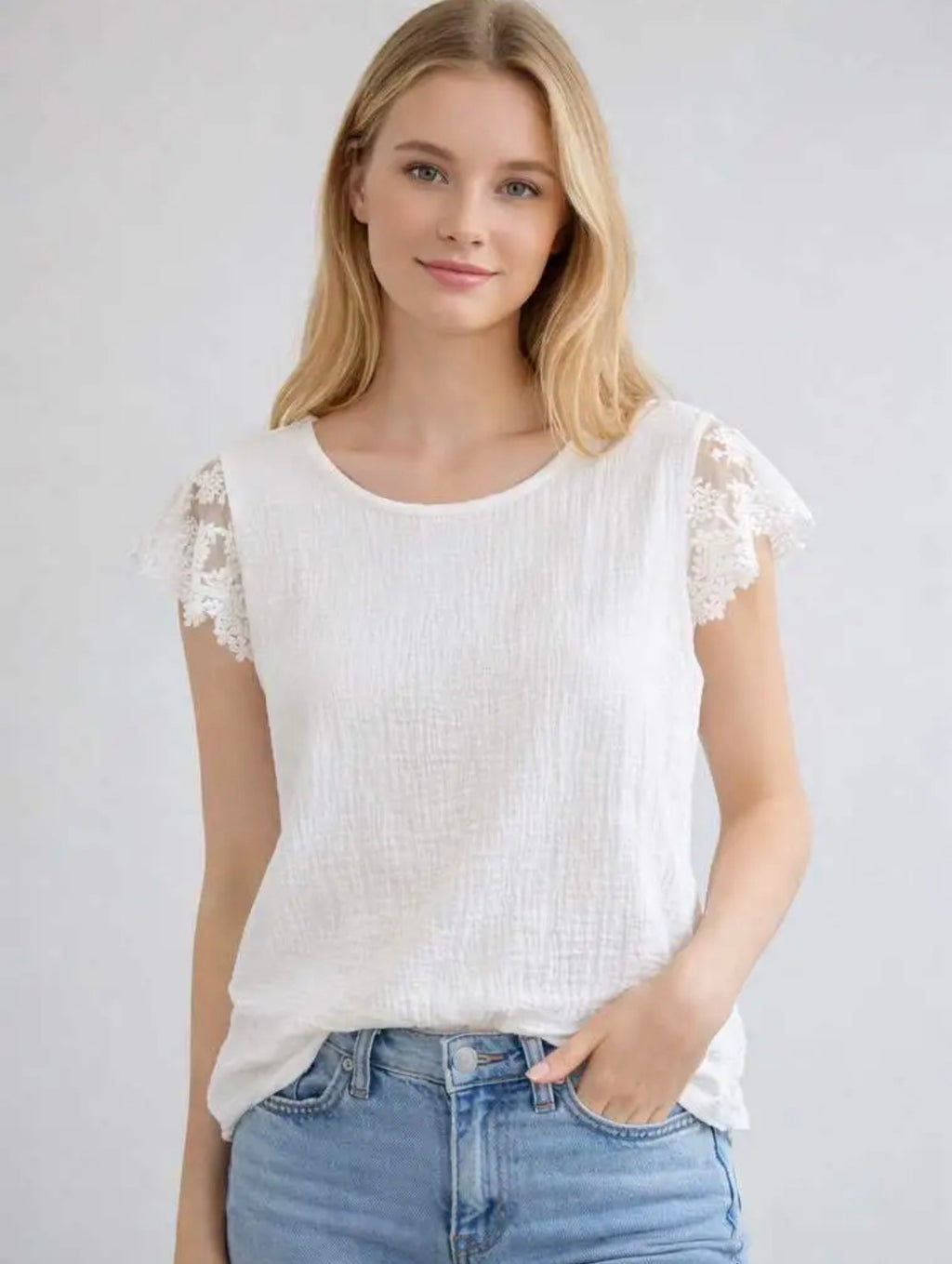 Débardeur dentelle