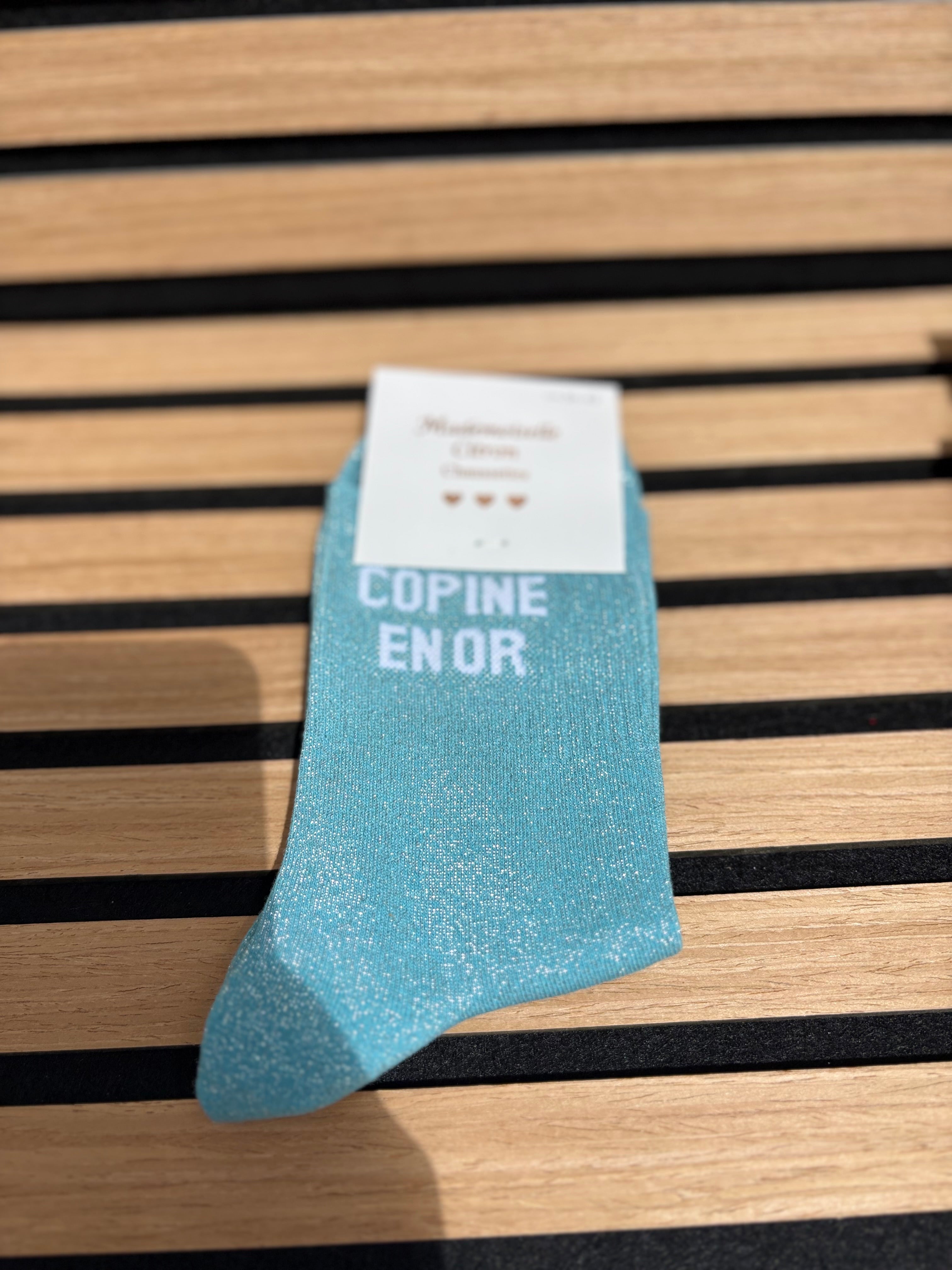 Chaussettes « Copine en or »