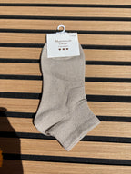 Chaussettes paillettes unies