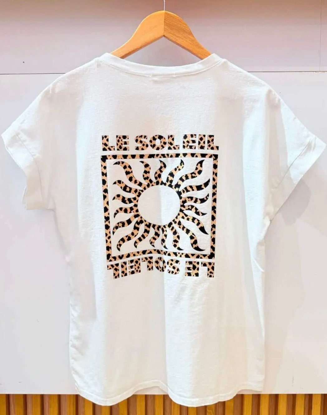 T-shirt Soleil léopard 🐆