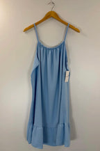 Robe mi-longue fluide