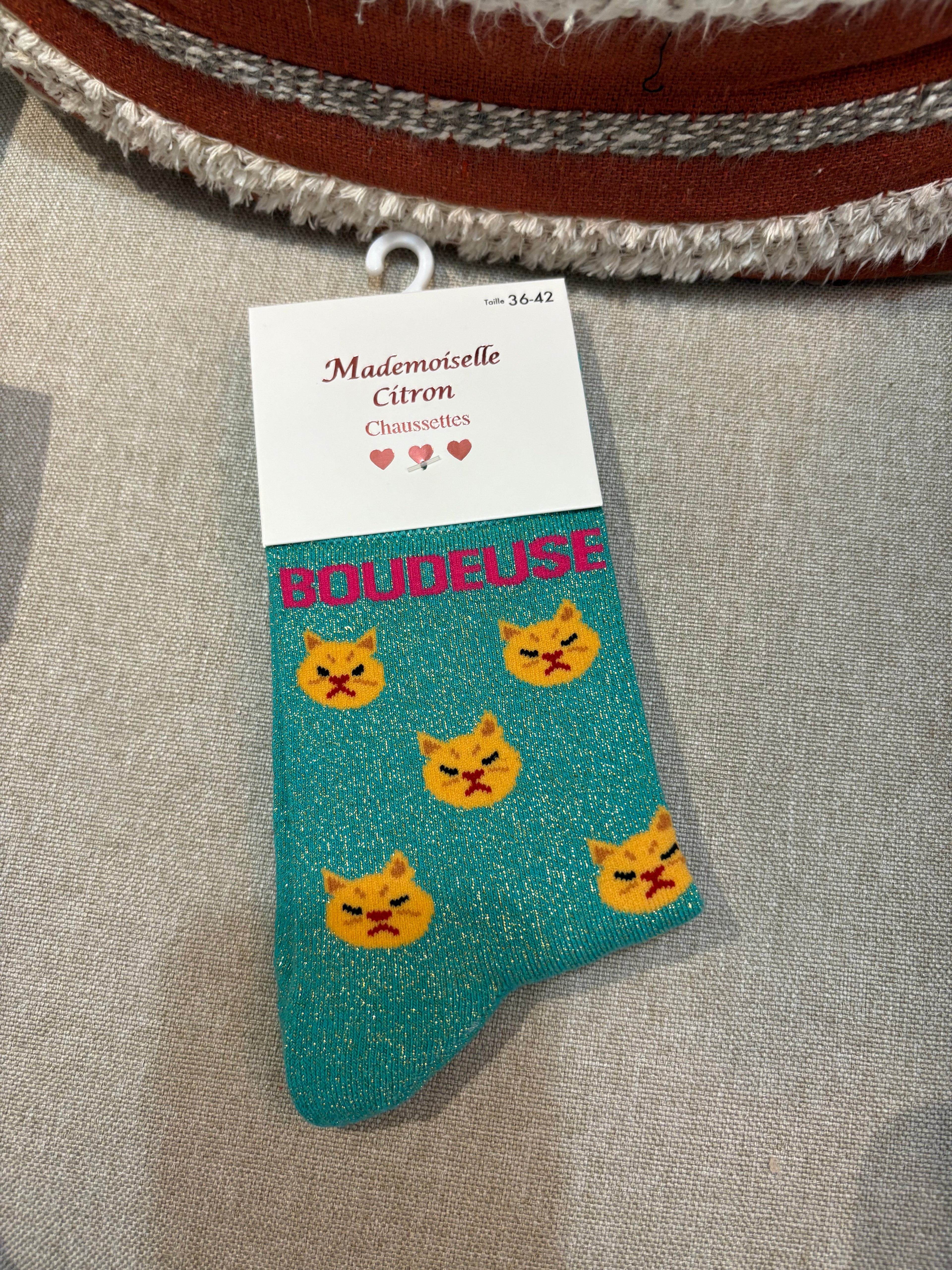 Chaussettes « Boudeuse »