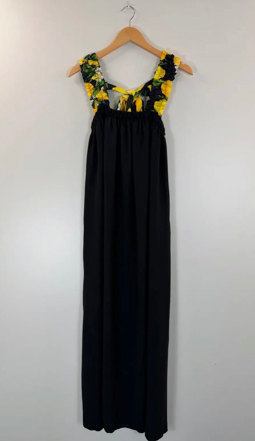 Robe longue citron 36-46