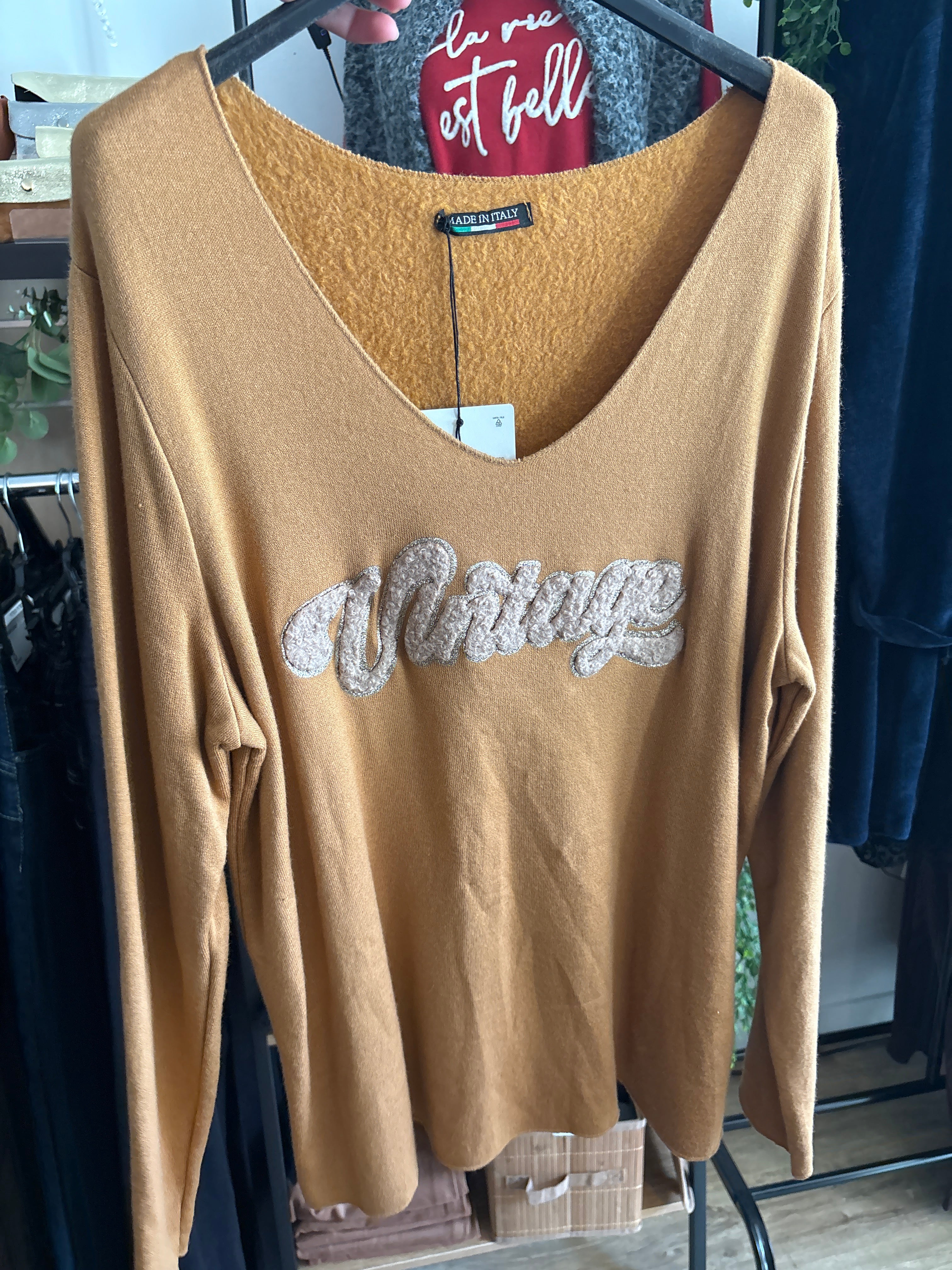 Pull fourrure Vintage 38-44