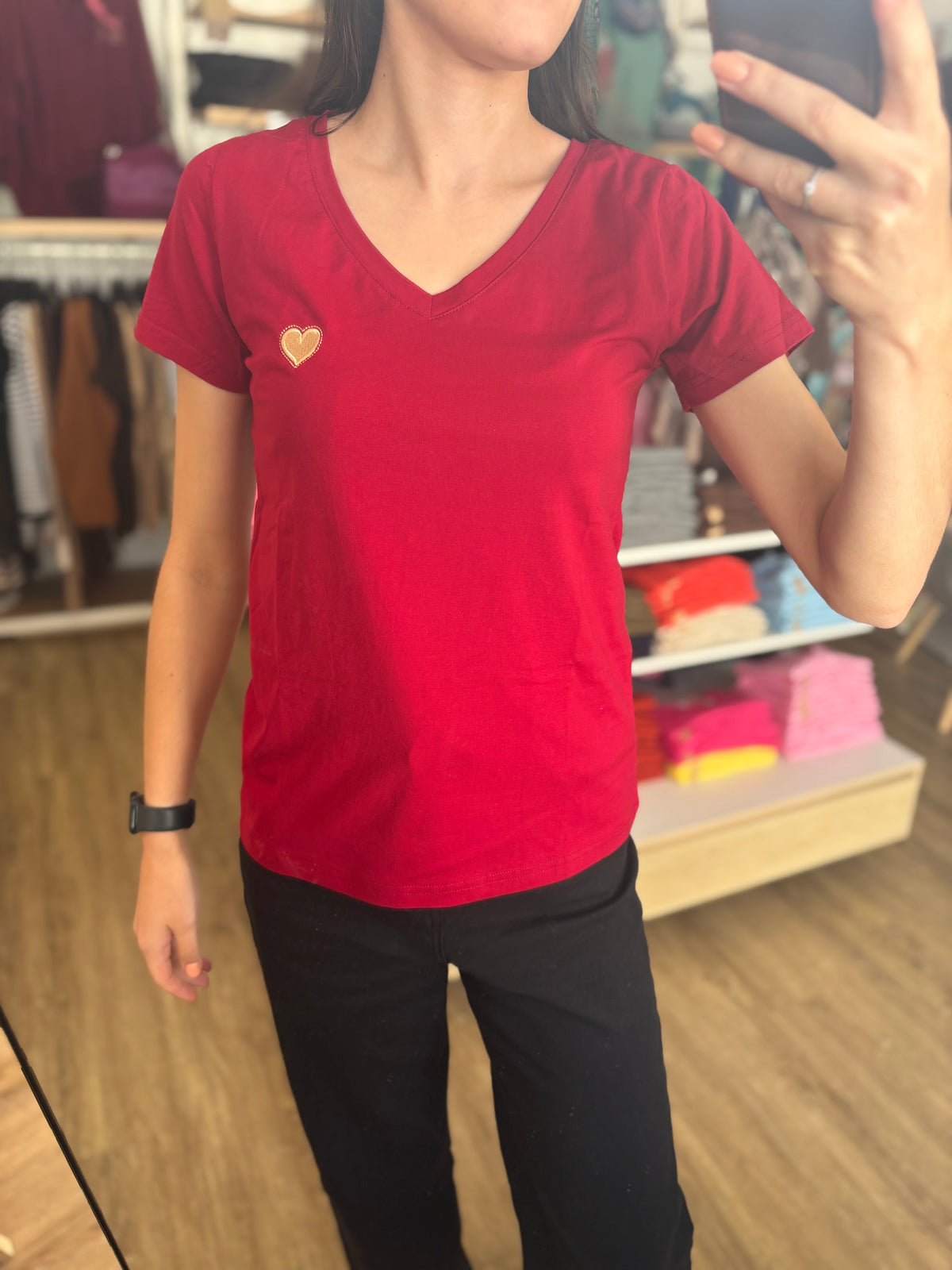 T-shirt cœur