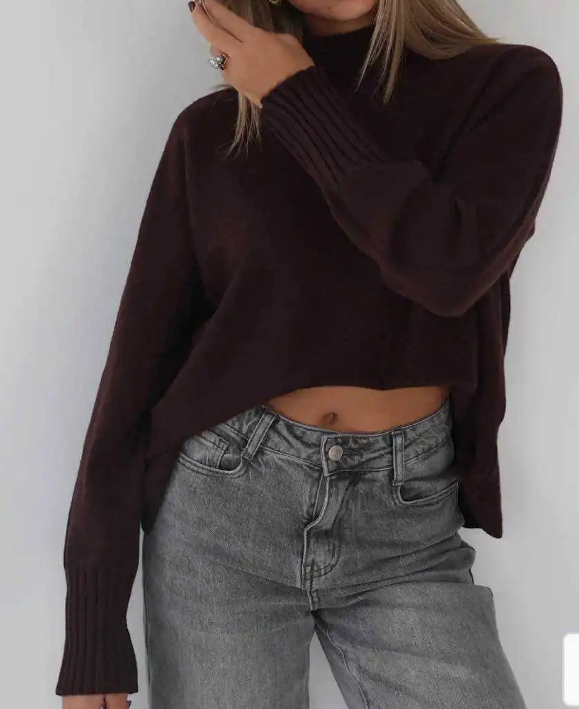 Pull col cheminée 36-46