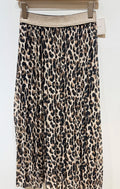 Jupe plissée léopard 36-44