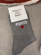 Chaussettes « pépite cœur »