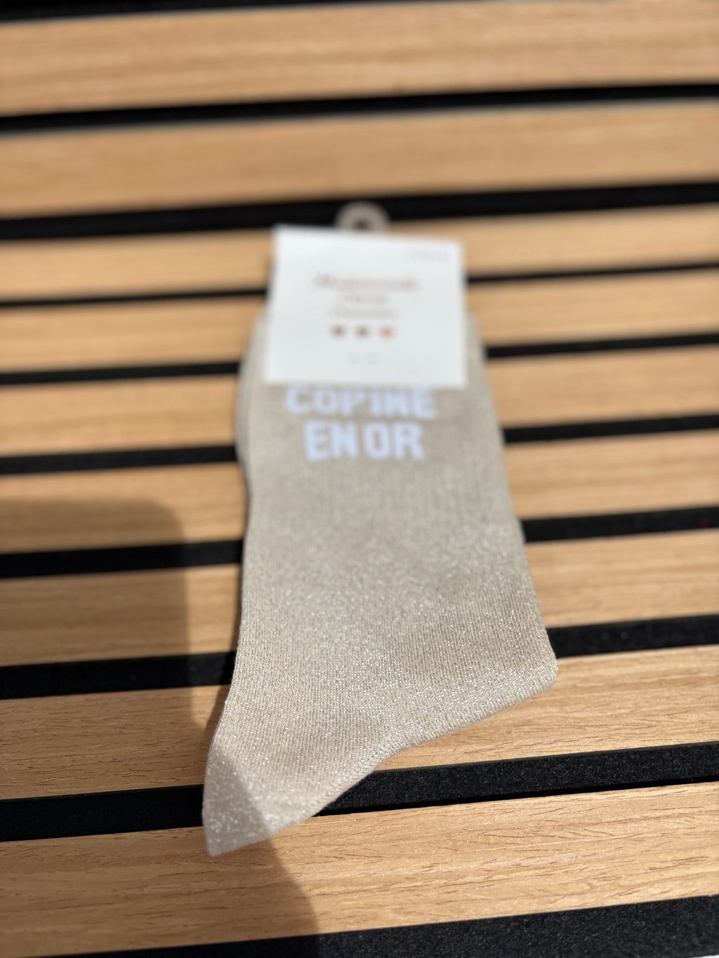Chaussettes « Copine en or »