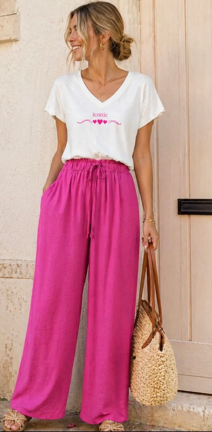 Pantalon ample