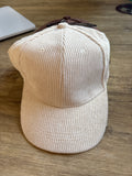 Casquette effet velours