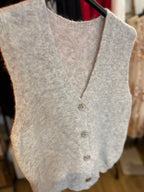 Gilet bouton doré 36-44