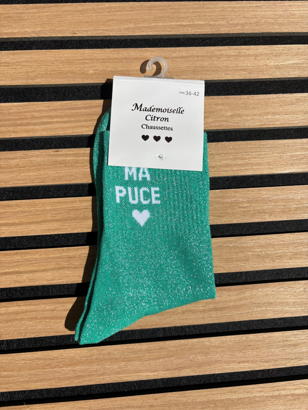 Chaussettes « Ma Puce »