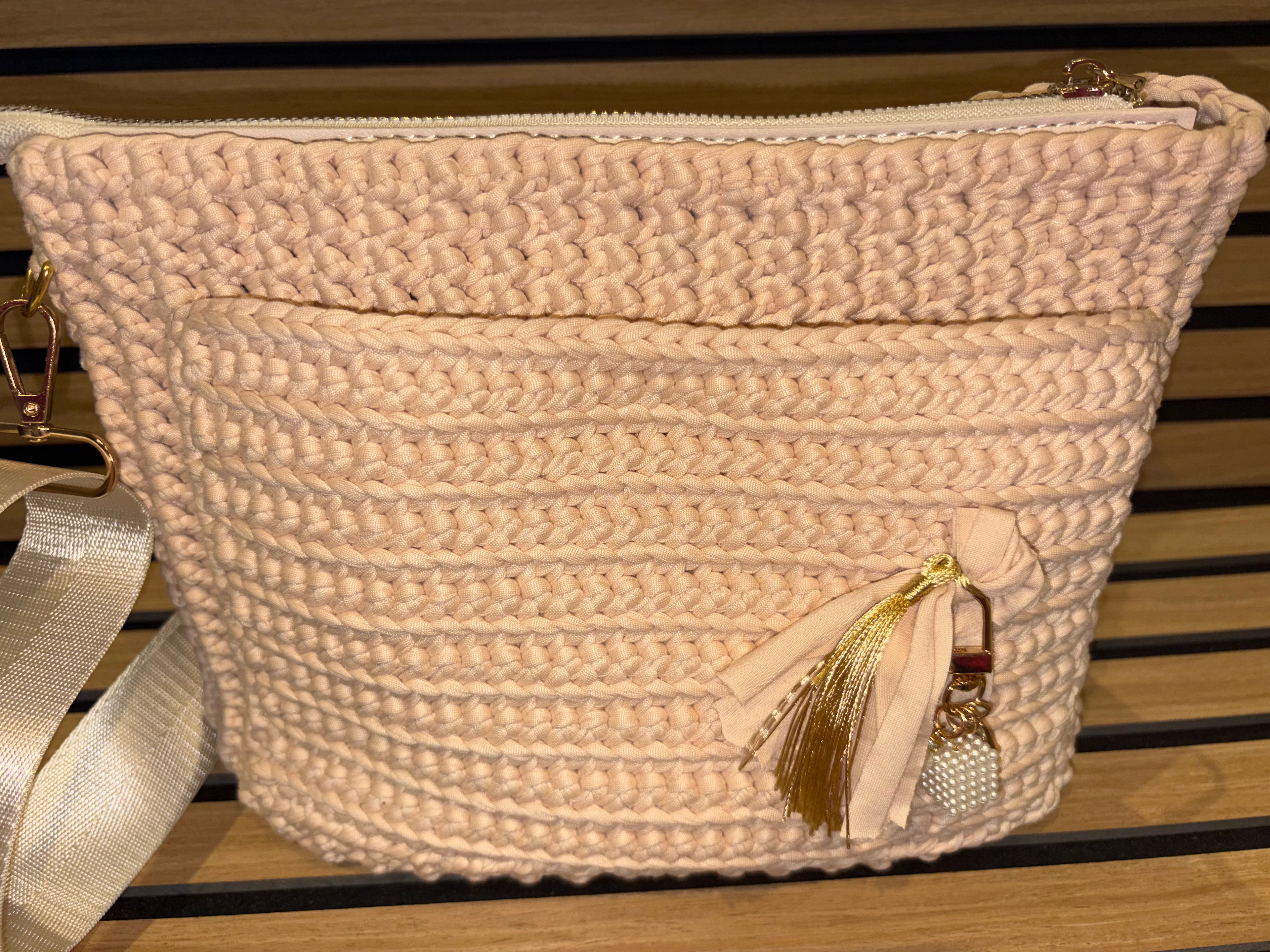 Sac crochet élégant