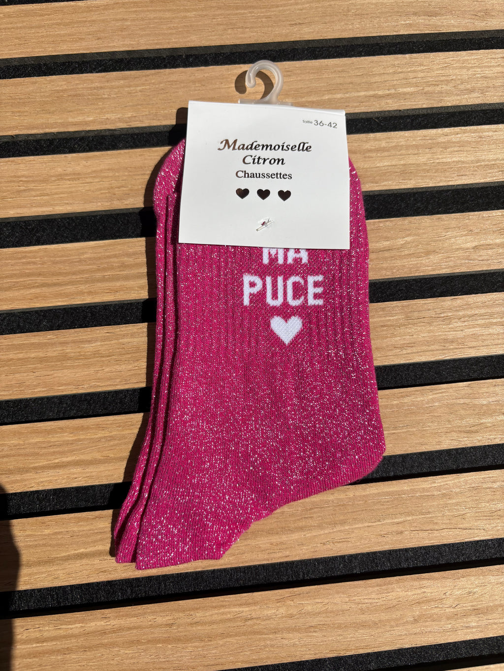 Chaussettes « Ma Puce »