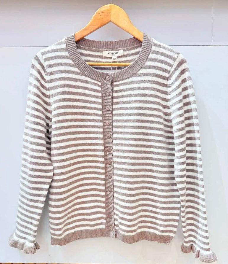 Gilet rayures