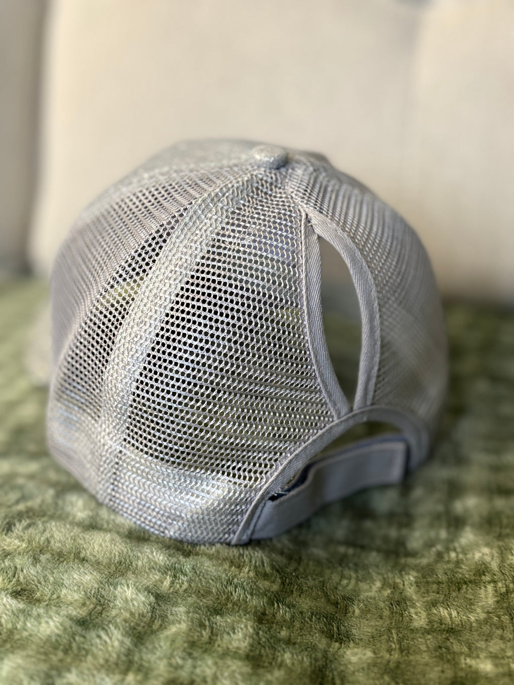 Casquette argent