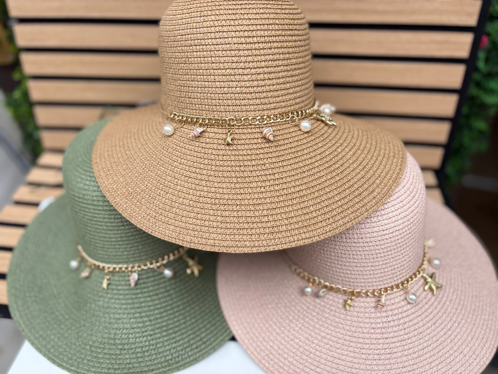 Chapeau coquillages