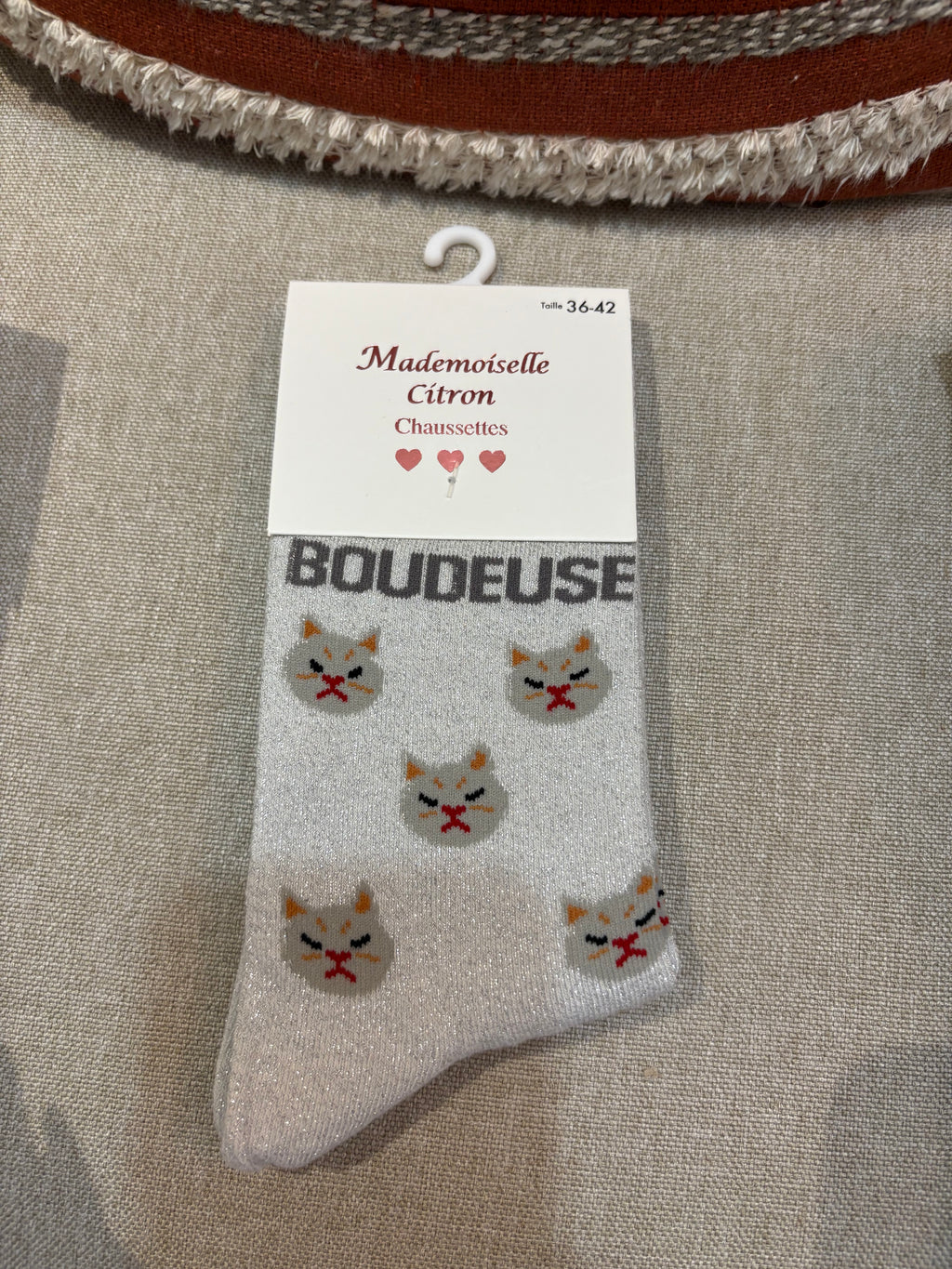 Chaussettes « Boudeuse »