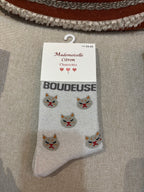Chaussettes « Boudeuse »