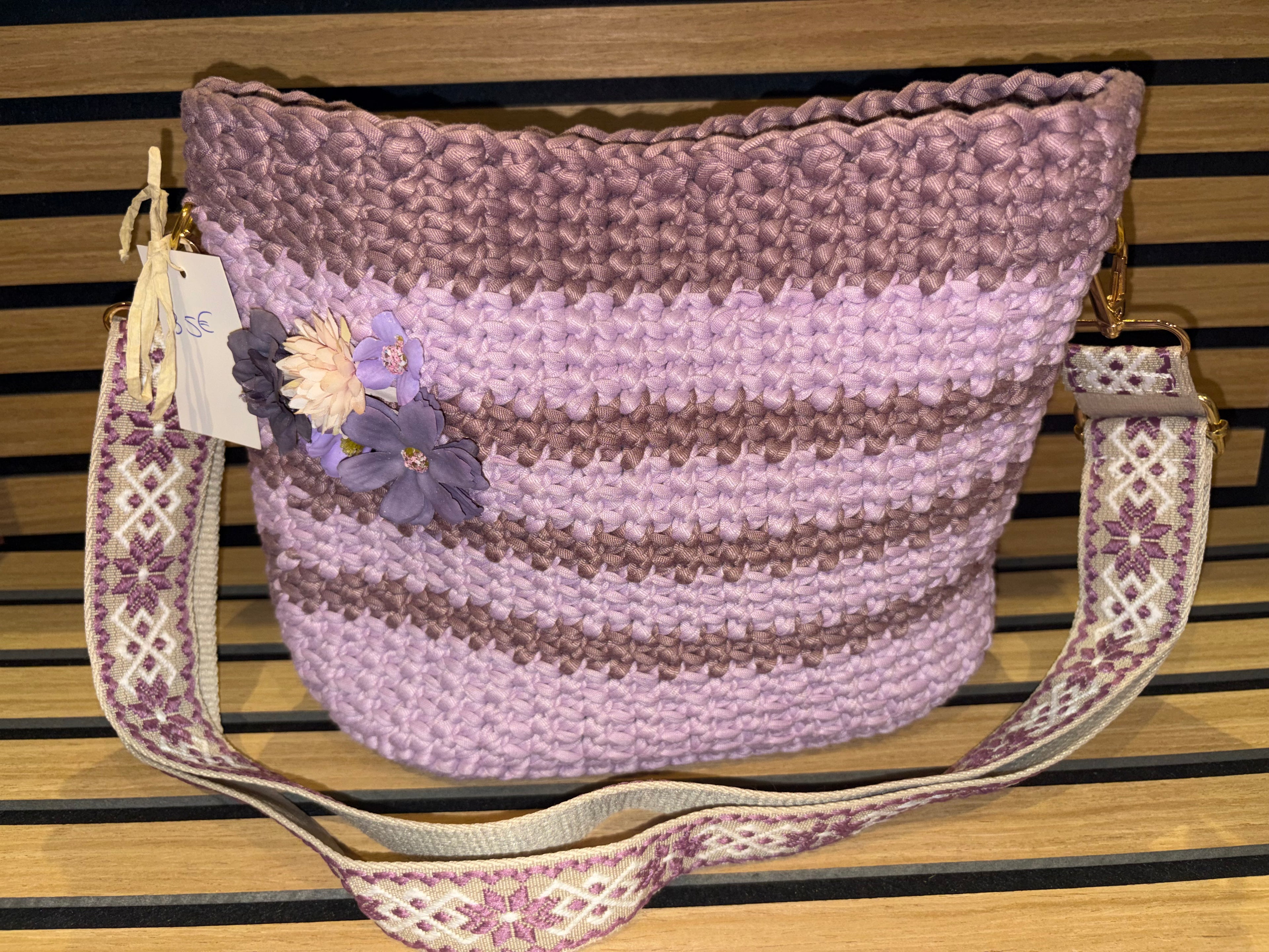 Sac fleuri