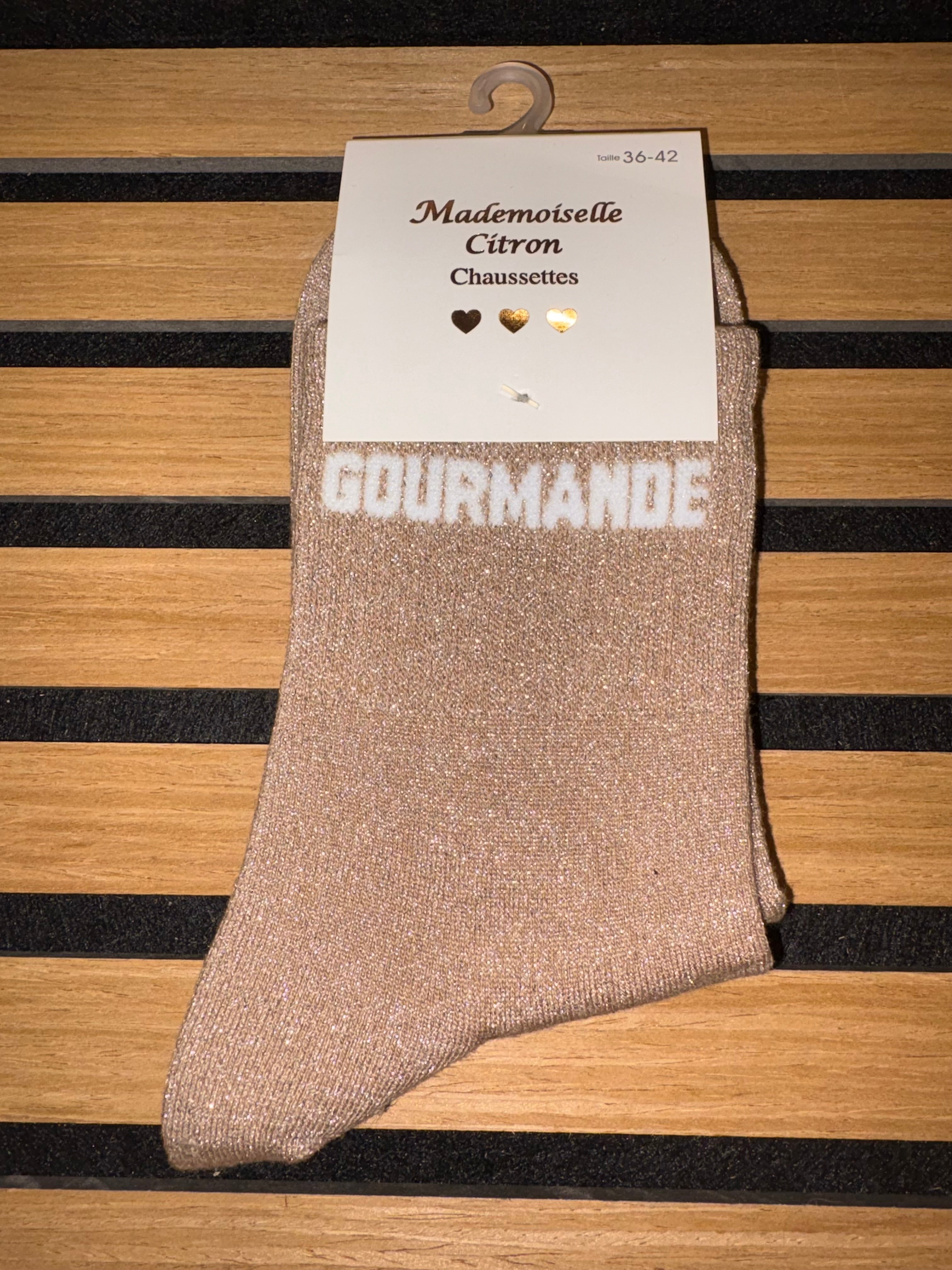Chaussettes « Gourmande »