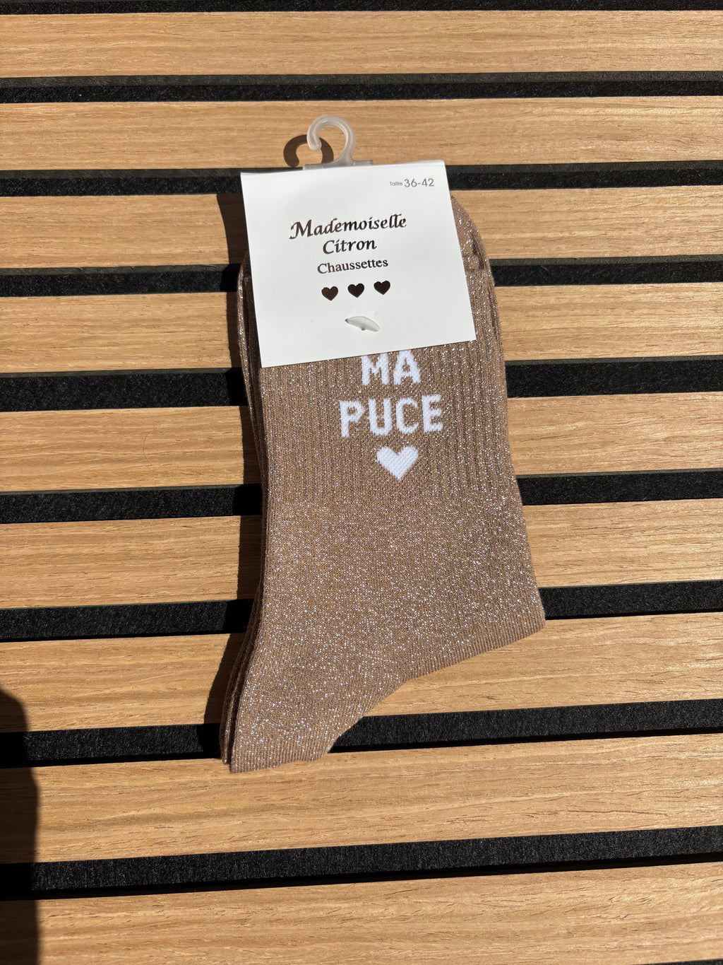 Chaussettes « Ma Puce »